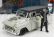 Jada Chevrolet Suburban With Frankenstein Figure 1957 1:24 Šedá Černá