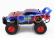 Jada Dodge Charger Daytona Spiderman Marvel 1969 1:12 Modrá Červená