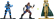 Jada Figures Set 18 X G.i.joe Figures Nano Metalfigs 1:32 Různé