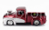 Jada Ford usa F-100 Pick-up Custom With Fuel Pump 1956 1:24 Červená Stříbrná