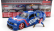 Jada Ford usa Mustang Gt Coupe 2006 With Captain America Figure 1:24 Modrá Červená Bílá