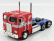 Jada Freightliner Flt86 Tractor Truck 3-assi 1986 - Optimus Prime Transformers Iv L'era Dell'estinzione - Movie 2014 1:24 Červená Modrá