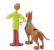 Jada Hanna barbera Scooby-doo The Mystery Van Machine With Shaggy And Scooby-doo Figures 1:24 Světle Modrá Žlutá