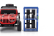 Jada Jeep Gladiator Pick-up 2020 With Set 4x Tires 1:24 Červená Černá
