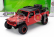 Jada Jeep Gladiator Pick-up 2020 With Set 4x Tires 1:24 Červená Černá