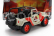 Jada Jeep Wrangler Rubicon Open 2015 - Jurassic World 1:16 Bílá Červená