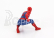 Jada Mayers manx Buggy With Spiderman Figure Marvel 1964 1:24 Modrá Červená