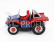 Jada Mayers manx Buggy With Spiderman Figure Marvel 1964 1:24 Modrá Červená
