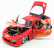 Jada Mazda Dom's Rx-7 2001 - Toretto - Fast & Furious Ii (2003) 1:24 Červená Žlutá