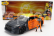 Jada Nissan Gt-r With Naruto Figure 2009 1:24 Šedo Oranžová