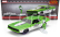 Jada Plymouth Barracuda With She-hulk Figures 1973 1:32 Zelená Bílá