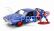 Jada Plymouth Gtx With Captain America Figure 1972 1:32 Modrá Červená Bílá
