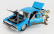Jada Plymouth Road Runner Coupe 1970 With Wile E. Coyote Figure - Looney Tunes 1:24 Blue