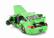 Jada Porsche 911 997 Gt3 Rs Coupe 2007 - Fast & Furious 1:24 Zelená