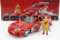 Jada Toyota Supra With One Punch Man Saitama Figure 1995 1:24 Orange