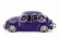 Jada Volkswagen Beetle Maggiolino Custom With Wednesday Addams & Thing Figure 1959 1:24 Modrá Černá