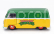 Jada Volkswagen T1 Van 1962 - Ninja Turtles - Tartarughe Ninja 1:32 Černá Zelená