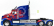 Jada Western star 5700 Xe Tractor Truck 2009 - Optimus Prime Transformers V L'ultimo Cavaliere - Movie 2017 1:24 Modrá Met Červená