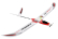 RC letadlo KAVAN Falke 1800mm ARF, červená