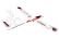 RC letadlo KAVAN Falke 1800mm ARF, červená