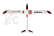 RC letadlo KAVAN Falke 1800mm ARF, červená