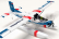 RC letadlo KAVAN Pilatus PC-6 Porter 1500mm ARF, modrá