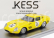 Kess-model Ferrari 275 Gtb/c Sn.6885 Team Ecurie Francorchamps N 24 3rd 24h Le Mans 1965 Willy Mairesse - Jean Blaton (beurlys) 1:43 Žlutá