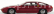Kess-model Porsche 928 Custom Factory 4-door Sedan 1986 1:43 Red Met
