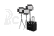 Kit Nanlite 3 light kit 1200CSA w/Trolley Case & Light Stand