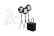 Kit Nanlite 3 light kit 600CSA w/Trolley Case & Light Stand