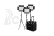 Kit Nanlite 3 light kit 900CSA w/Trolley Case & Light Stand