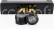 Kk-scale Accessories Set 4x Wheels And Rims For Ford Mustang 1968 1:18 Černý Chrom