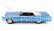 Kk-scale Cadillac De Ville Cabriolet Soft-top 1967 1:18 Blue Met