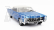Kk-scale Cadillac De Ville Cabriolet Soft-top 1967 1:18 Blue Met