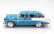 Kk-scale Chevrolet Bel Air Nomad Sw Station Wagon 1956 1:18 Tyrkysově Bílá