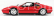 Kk-scale Ferrari 328 Gts Spider With Removable Hard-top 1985 1:18 Red