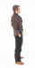 Kk-scale Figures Steve Man - Car Not Included 1:12 Modrá Černá Hnědá