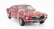 Kk-scale Ford usa Mustang Gt Fastback Coupe 1968 1:12 Red