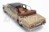 Kk-scale Mercedes benz S-class 600 Pullman (w100) Landaulet Semiconvertible 1964 1:18 Gold Met Black