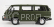 Kk-scale Volkswagen T3 Minibus Syncro 1987 1:18 Matt Olive