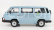 Kk-scale Volkswagen T3 Minibus Syncro 1987 1:18 Světle Modrá Met