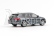 Abrex Škoda Octavia IV Combi (2020) 1:43 - Šedá Quartz Metalíza