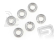 Kuličkové ložisko 5x10x4 mm (4 ks)