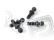 Kulové čepy 4.3x13mm (2mm závit/4ks)