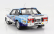 Kyosho Fiat 131 Abarth N 2 Winner Rally Piancavallo 1981 1:18, bílomodrá