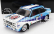 Kyosho Fiat 131 Abarth N 2 Winner Rally Piancavallo 1981 1:18, bílomodrá
