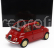 Kyosho Fiat 500 D Cabriolet Open 1960 1:18 Rosso Corallo - Červená