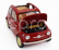 Kyosho Fiat 500 D Cabriolet Open 1960 1:18 Rosso Corallo - Červená