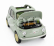 Kyosho Fiat 500 D Cabriolet Open 1960 1:18 Verde Chiaro - Světle Zelená