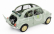 Kyosho Fiat 500 D Cabriolet Open 1960 1:18 Verde Chiaro - Světle Zelená